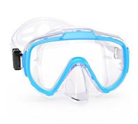 Zeligerstar Snorkel Mask Adult, 180° Panoramic View Diving Mask, Anti-Fog Swimming Mask with UV Protection Lens, Anti-Leak Swimming Goggles for Men Women