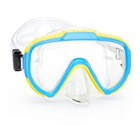 Zeligerstar Snorkel Mask Adult, 180° Panoramic View Diving Mask, Anti-Fog Swimming Mask with UV Protection Lens, Anti-Leak Swimming Goggles for Men Women