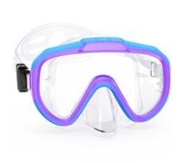 Zeligerstar Snorkel Mask Adult, 180° Panoramic View Diving Mask, Anti-Fog Swimming Mask with UV Protection Lens, Anti-Leak Swimming Goggles for Men Women