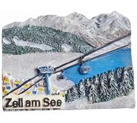 Zell am See Austrian Refrigerator Magnet Tourism Souvenir Fridge 3D Decoration Craft Collection