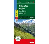 Zell am See Kaprum Hikin, Cycling & Leisure Map : WK 382 1:50,000