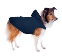 Zellar Dog Raincoat, 100% Waterproof Ultra-Light Breathable Rainwear Rain Jacket with Safe Reflective Strips for Medium to Large Dog, 5XL, Dark Blue