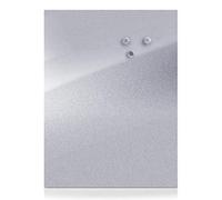 Zeller 11119 60 x 80 cm Stainless Steel Magnetic Board