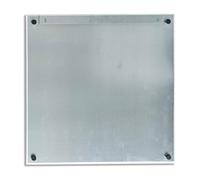 Zeller 11602 Memo Board 40 x 40 cm Black Glass