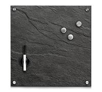 ZELLER PRESENT SCHÖNER LEBEN. PRAKTISCH WOHNEN. memo Board, Charcoal, Approx. 40 x 40 cm