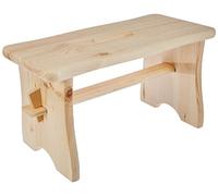 Zeller 13130 Foot Rest 39 x 19 x 20 cm Coniferous Wood