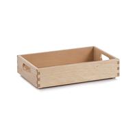 Zeller 13305 Multi-Purpose Box 30 x 20 x 7 cm Beech Lacquered