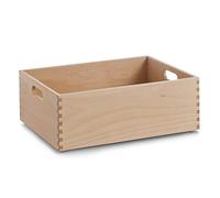 Zeller 13308 Multi-Purpose Box 40 x 30 x 15 cm Beech Lacquered