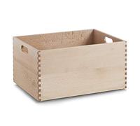 Zeller 13309 Multi-Purpose Box 40 x 30 x 21 cm Beech Lacquered