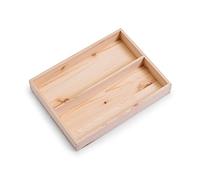 Zeller 13376 Tray Insert for 13143 + 13145 Pine Approx. 36 x 27 x 5 cm Natural
