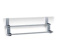 Zeller 13894 57 x 18.5 x 12.5 cm Door Towel Rail Stainless Steel