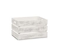 Zeller 15131 "Vintage Storage Box, White, 35 x 25 x 20 cm