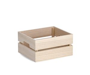 Zeller 15179 Multi-Purpose Box Wood Approx. 28 x 24 x 14.5 cm