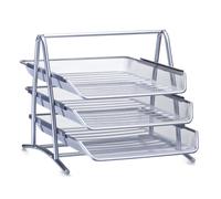 Zeller 17701 35.5 x 29.5 x 27 cm Desk Tray A4 Mesh Grey