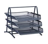 Zeller 17731 35.5 x 29.5 x 27 cm Desk Tray A4 Mesh Coal