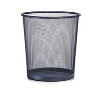 Zeller 17740 26 x 28 cm Waste-Paper Basket Mesh Coal