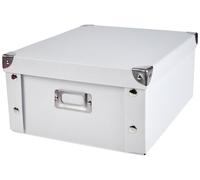 Zeller 17763 31 x 26 x 14 cm Storage Box Cardboard, White