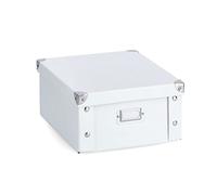 Zeller 17763 31 x 26 x 14 cm Storage Box Cardboard, White
