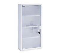 Zeller 18122 Medicine Cabinet 30x12x60 cm White Metal