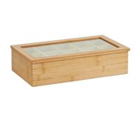Zeller 25361 Tea Box, Multi-Colour 28 x 28 x 8 cm