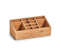 Zeller 25385 Organiser, Wood, Natural, 25.4 x 12 x 10 cm