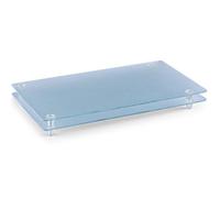 Zeller 26207 2-Piece 52 x 30 x Chopping Board/Worktop Saver Set for 4-Hob Cookers Glass