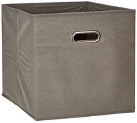 Zeller 32 x 32 x 32 cm Storage Box, Grey/Fleece