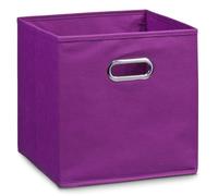 Zeller 32 x 32 x 32 cm Storage Box, Purple/Fleece Pink
