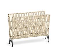 ZELLER PRESENT SCHÖNER LEBEN. PRAKTISCH WOHNEN. Newspaper Rack, Natural, ca. 38 x 15 x 30 cm