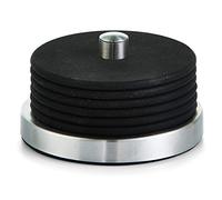 Zeller Coasters Set, Stainless-Steel, Black, 10 x 6 cm, 7-Piece