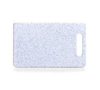Zeller cutting board, plastic, Plastic, Light grey, ca. 25 x 15 cm