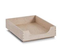 Zeller Desk Tray out of Birch, Wood, Multi-Colour, 23 x 32 x 7 cm