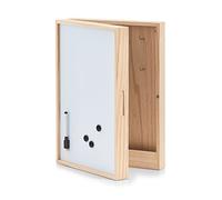 Zeller Key-/Memo-Box With Whiteboard, Wood