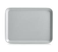 Zeller Melamine Tray, Grey, 24 x 18 cm