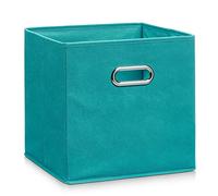 Zeller Present 14138 Fleece Storage Box, Petrol
