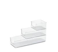 ZELLER PRESENT SCHÖNER LEBEN. PRAKTISCH WOHNEN. 3-Piece Plastic Utensil Organiser Set