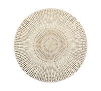 Zeller PVC Place Mat 41 cm, PVC, Gold, 41 cm