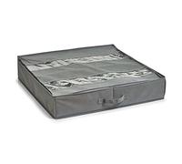Zeller Shoe-Storage Box, Grey, 60 x 60 x 13 cm