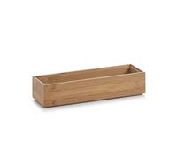 Zeller Storage Box Bamboo 23x7,5x5cm, Wood, Multi-Colour