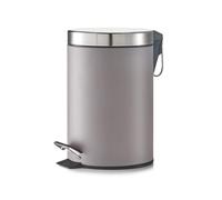 Zeller Tretabfalleimer Stahl grau 3l ACC NEW