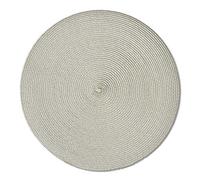 Zeller Twist Placemat Polypropylene, jade, Ø38