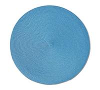 Zeller Twist Placemat Polypropylene, petrol, Ø38