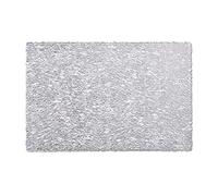 Zeller Weave 26998 Place Mat 45 x 30 cm Plastic Silver