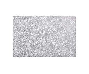 Zeller Weave 26998 Place Mat 45 x 30 cm Plastic Silver