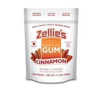 Zellies Xylitol Sugar Free Chewing Gum (Cinnamon, 240 Count (Pack Of 1))