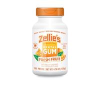 Zellies Xylitol Sugar Free Fresh Fruit Chewing Gum | Fresh Fruit Flavor (100 Count (Pack Of 1))