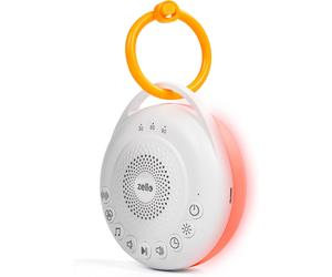 Zello Portable Pro White Noise Machine Baby Sleep Aid - 30 Sounds with Red Night