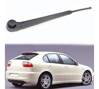ZELLYA Rear Wiper Arm Blade Set, for SEAT LEON MK1 2000-2005 Windshield Wipers Replacement Water Repellency Plastic Black