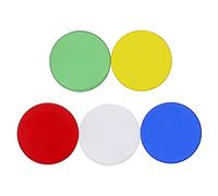 ZELNF Lab Consumables 1pcs 32mm/35mm Optical Color Filter Blue Green Yellow Red Transparent Glass White Forested Filter for Biological Microscope Lens Adapter (Color : 32mm Blue)