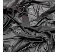 ZELOUF FABRICS Black Nylon Mesh | Fabric by The Yard | DIY, Sewing, Wedding, Bridal, Dress, Dance, Costume, Crafts (Black, 1 Yard)